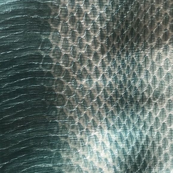 DANIELLE NICOLE Clutch Snake Skin Green Magnetic Clasp Navy Lining 11.5” x  7” - Picture 8 of 8